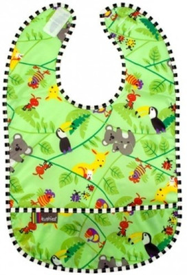 5% OFF on Kushies Taffeta Waterproof Bib , Aussie Green 5% OFF on Kushies Taffeta Waterproof Bib , Aussie Green