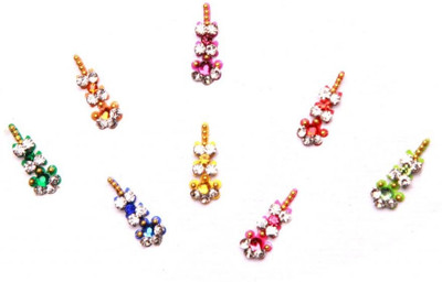 50% OFF on Vaishali Bindi and Bangles Ob318 Forehead Multicolor Bindis