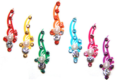 16% OFF on Fusionjewels Multi Colour Pearl With Zircon Bindi Forehead Multicolor Bindis 16% OFF on Fusionjewels Multi Colour Pearl With Zircon Bindi Forehead Multicolor Bindis