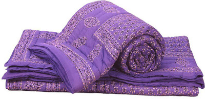 43% OFF on Textile India Floral Single Quilt & Comforter