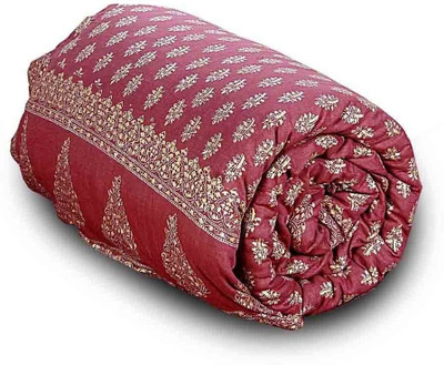 67% OFF on Little India Self Design Double Comforter