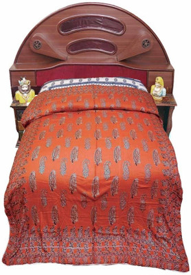 41% OFF on Jaipur Raga Floral Single Quilt & Comforter