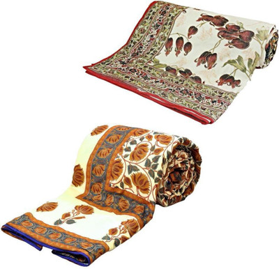 50% OFF on Home India Self Design Double Comforter