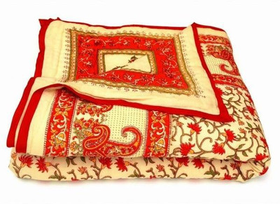 49% OFF on Shoppingtara Floral Single Quilt & Comforter
