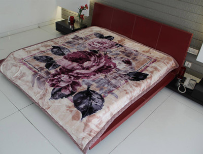 22% OFF on Youngman Floral Double Top Sheet