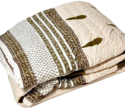 48% OFF on UFC Mart Self Design Double Blanket