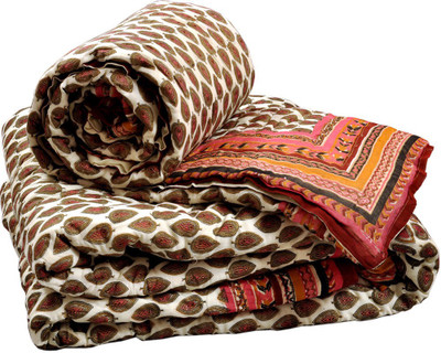 50% OFF on Little India Floral Double Quilt & Comforter White, Red 50% OFF on Little India Floral Double Quilt & Comforter White, Red