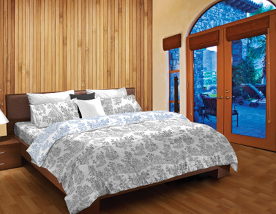 20% OFF on Stellar Home USA Polycotton Printed Double Bedsheet