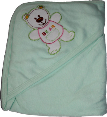 Mama & Bebe Plain Single Blanket Green Mama & Bebe Plain Single Blanket Green