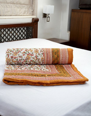 53% OFF on Shoppingtara Floral Single Top Sheet