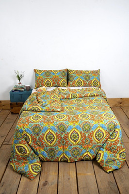 56% OFF on Ocean Collection Floral Double Quilt & Comforter