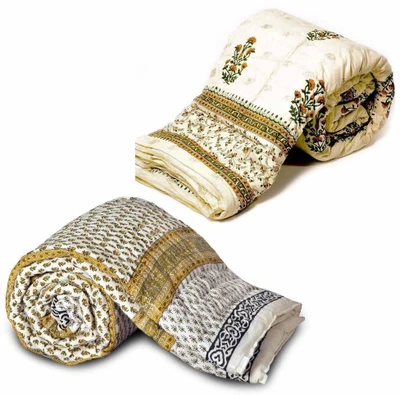 50% OFF on Home India Self Design Single Quilt