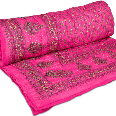 18% OFF on GRJ India Printed Double Quilt 18% OFF on GRJ India Printed Double Quilt