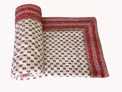 65% OFF on Rajlaxmi Checkered Single Quilt & Comforter