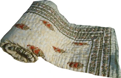 41% OFF on Jaipur Art and Craft Printed Double Blanket