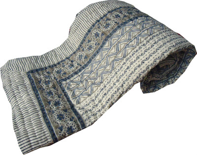 41% OFF on Jaipur Art and Craft Floral Double Top Sheet