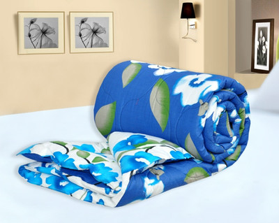 29% OFF on Salona Bichona Floral Double Quilt & Comforter