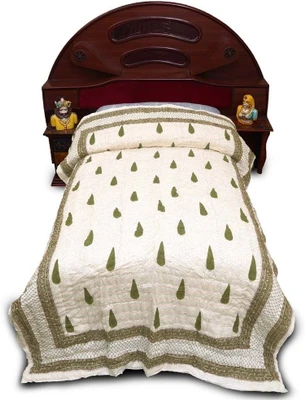 50% OFF on Home India Self Design Single Quilt