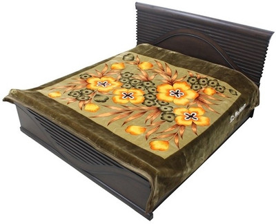 49% OFF on Shital Floral Double Top Sheet