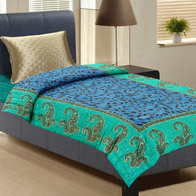 54% OFF on Aapno Rajasthan Floral Double Blanket