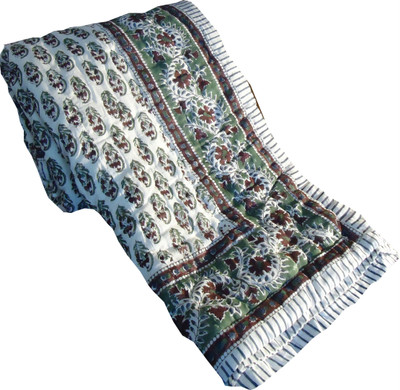 58% OFF on Jaipur Art and Craft Striped Single Quilt 58% OFF on Jaipur Art and Craft Striped Single Quilt