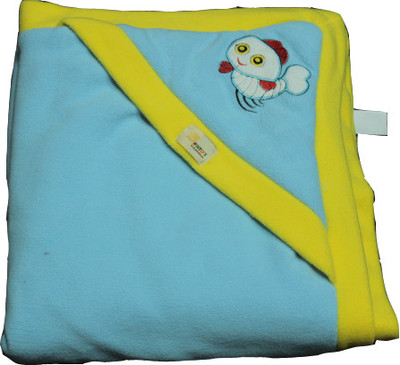 Just Pinto's Checkered Single Blanket Yellow, Blue Just Pinto's Checkered Single Blanket Yellow, Blue
