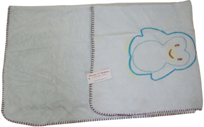 15% OFF on Mums N Babies Plain Single Blanket Blue 15% OFF on Mums N Babies Plain Single Blanket Blue