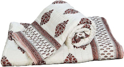 55% OFF on Little India Self Design Double Quilt