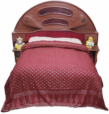 41% OFF on Jaipur Raga Floral Single Quilt & Comforter