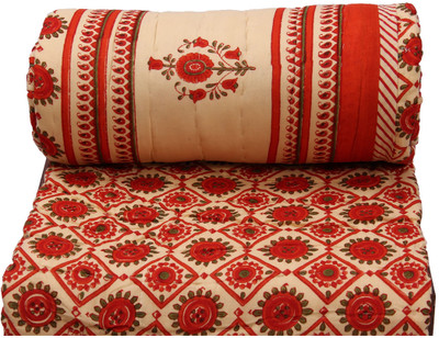 63% OFF on Chhipa Prints Abstract Single Quilt