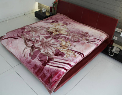 22% OFF on Youngman Floral Double Top Sheet