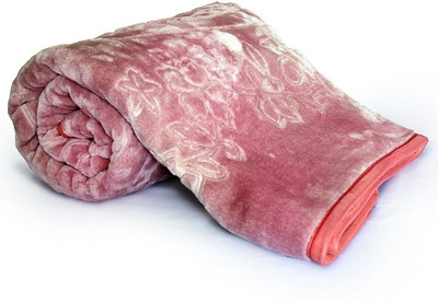 62% OFF on Textile India Floral Double Top Sheet