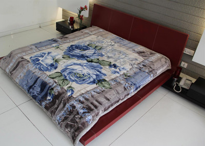 22% OFF on Youngman Floral Double Top Sheet