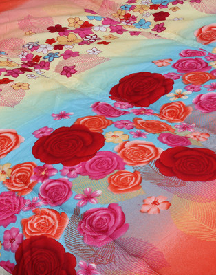 40% OFF on Lasperanza Floral Single Quilt & Comforter