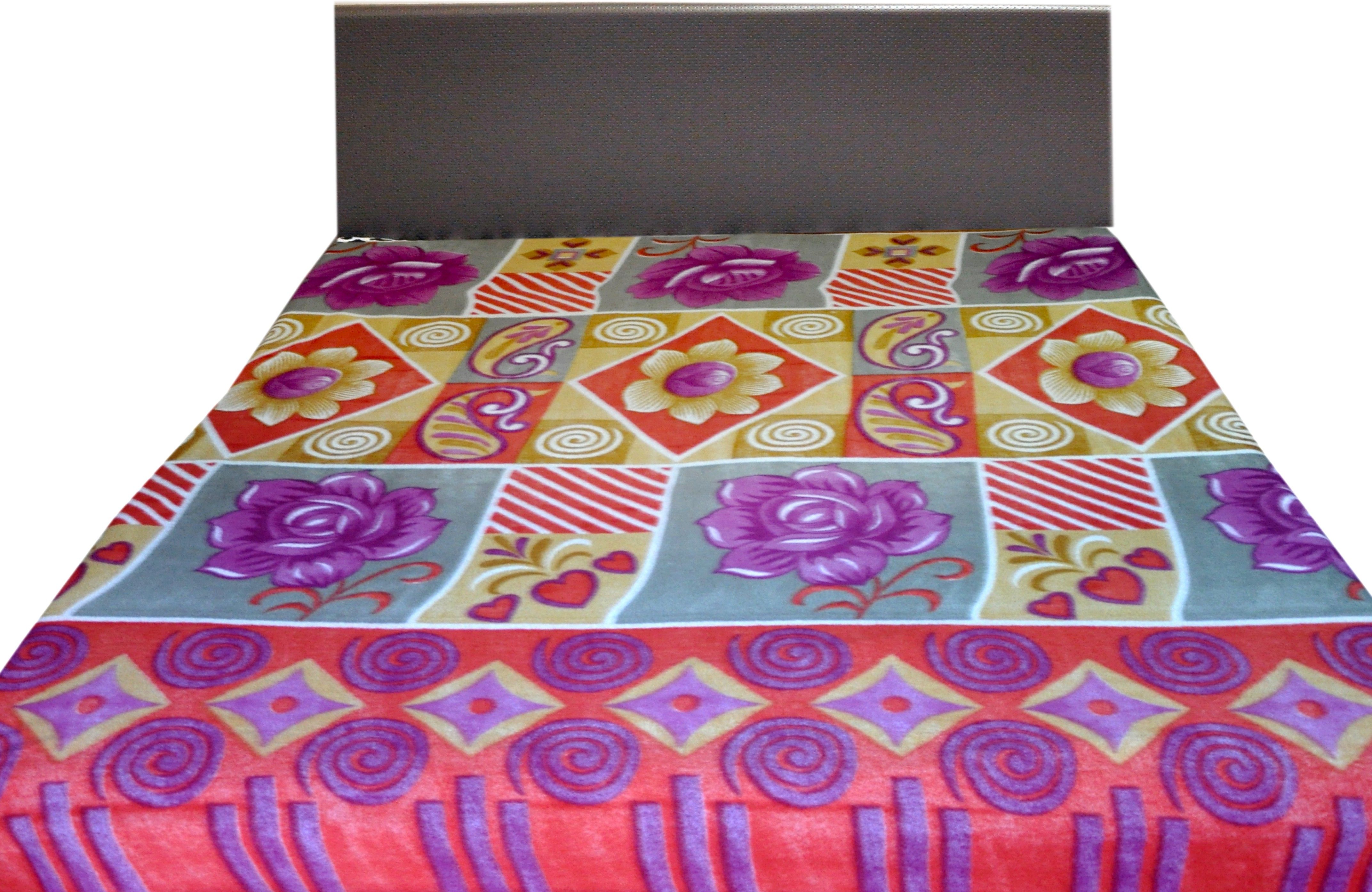 80% OFF on Valtellina Floral Double Top Sheet