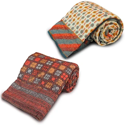 50% OFF on Home India Self Design Single Quilt