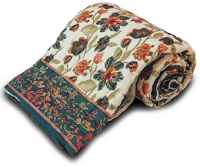 36% OFF on Textile India Floral Single Quilt & Comforter