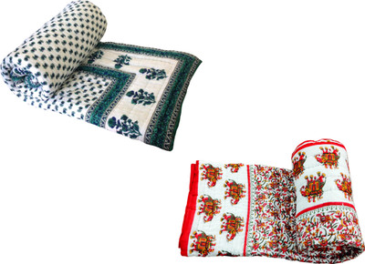 63% OFF on Shopping Rajasthan Abstract Double Quilt