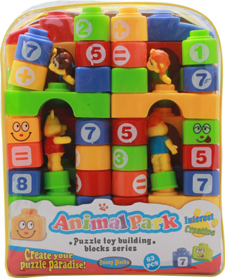 43% OFF on Lovely Animal Park Blocks 43% OFF on Lovely Animal Park Blocks