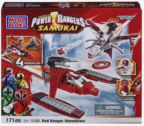 Mega Bloks Power Rangers Samurai Red Ranger Showdown Mega Bloks Power Rangers Samurai Red Ranger Showdown