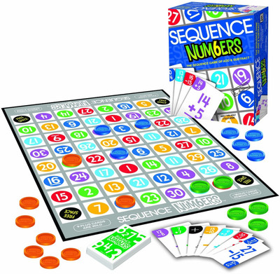 Jax Sequence Numbers Board Game