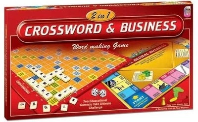 8% OFF on Giftoscope 2 in 1 Crossword and Business Game Board Game 8% OFF on Giftoscope 2 in 1 Crossword and Business Game Board Game