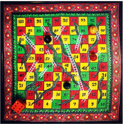 37% OFF on Desi Toys Saap Seedi - Patchitra Board Game 37% OFF on Desi Toys Saap Seedi - Patchitra Board Game