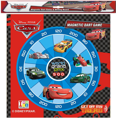 Disney Metallic Dart & Writing Cars Board Game Disney Metallic Dart & Writing Cars Board Game
