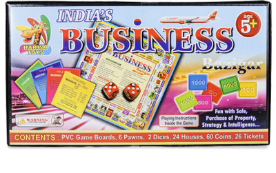 10% OFF on Harish Toys India Business Baazigar Board Game 10% OFF on Harish Toys India Business Baazigar Board Game