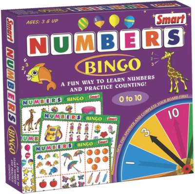 Smart Numbers Bingo Board Game Smart Numbers Bingo Board Game