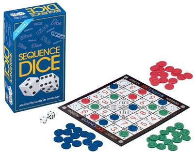 4% OFF on Jax Sequence Dice Board Game