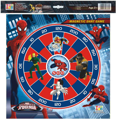 Disney Metallic Dart & Writing Ultimate Spider-Man Board Game Disney Metallic Dart & Writing Ultimate Spider-Man Board Game