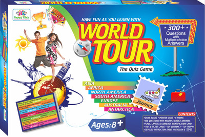 6% OFF on Happy Kidz World Tour Board Game 6% OFF on Happy Kidz World Tour Board Game