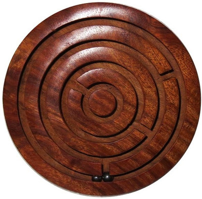 47% OFF on Pindia Chakri Game Plate kids Toy Hand Made Office Home Stress Buster 1 Inch Surfing Board